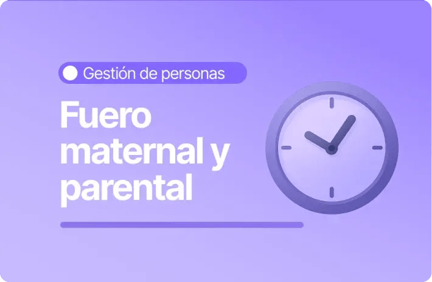 Banner morado con la etiqueta 