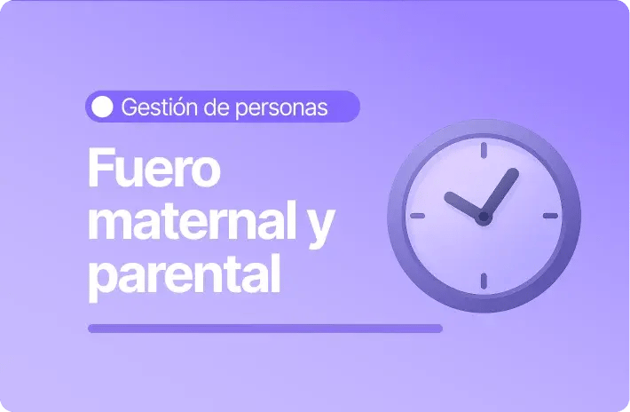 Banner morado con la etiqueta 