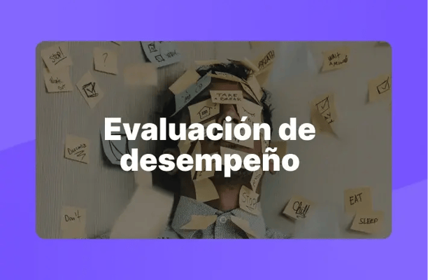 Evaluación de desempeño