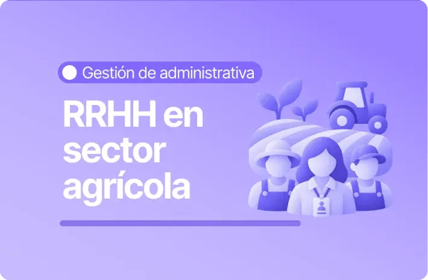 Banner morado con la etiqueta 