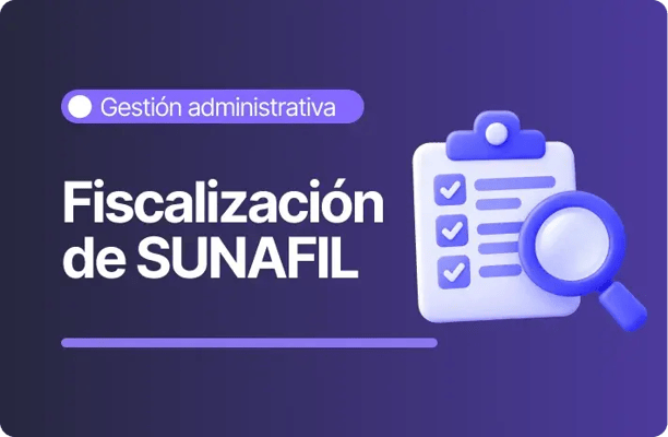 Banner morado con la etiqueta 