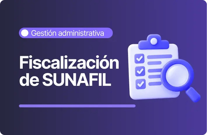 Banner morado con la etiqueta 