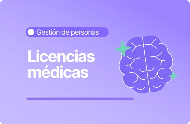 Fondo morado con la etiqueta 