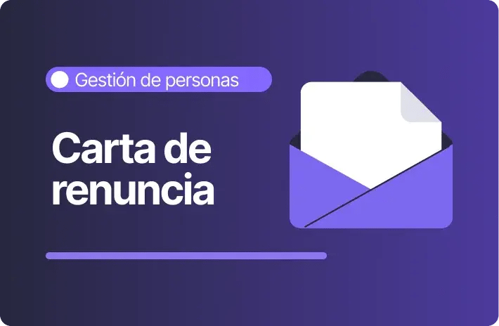 Banner morado con la etiqueta 