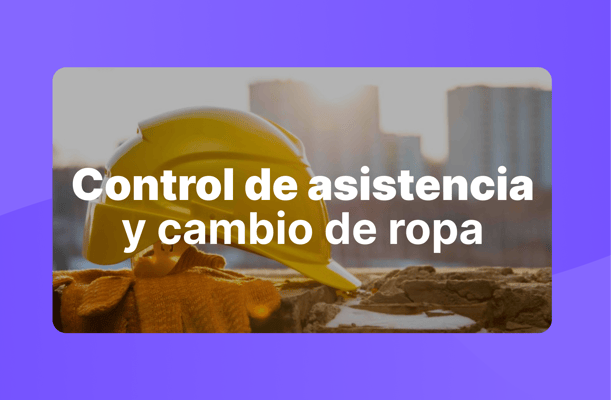 Registro de asistencia laboral