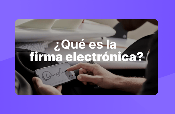 cómo hacer una firma electrónica