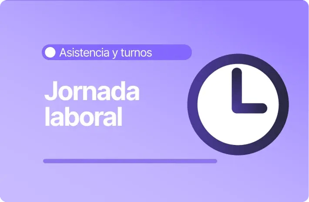 Un reloj con fondo blanco y manecillas oscuras, junto al texto 