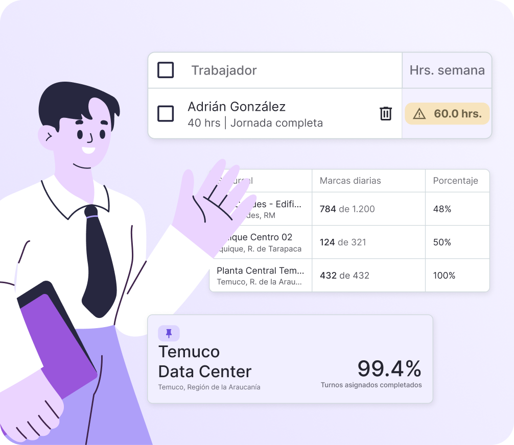 control de asistencia transportistas